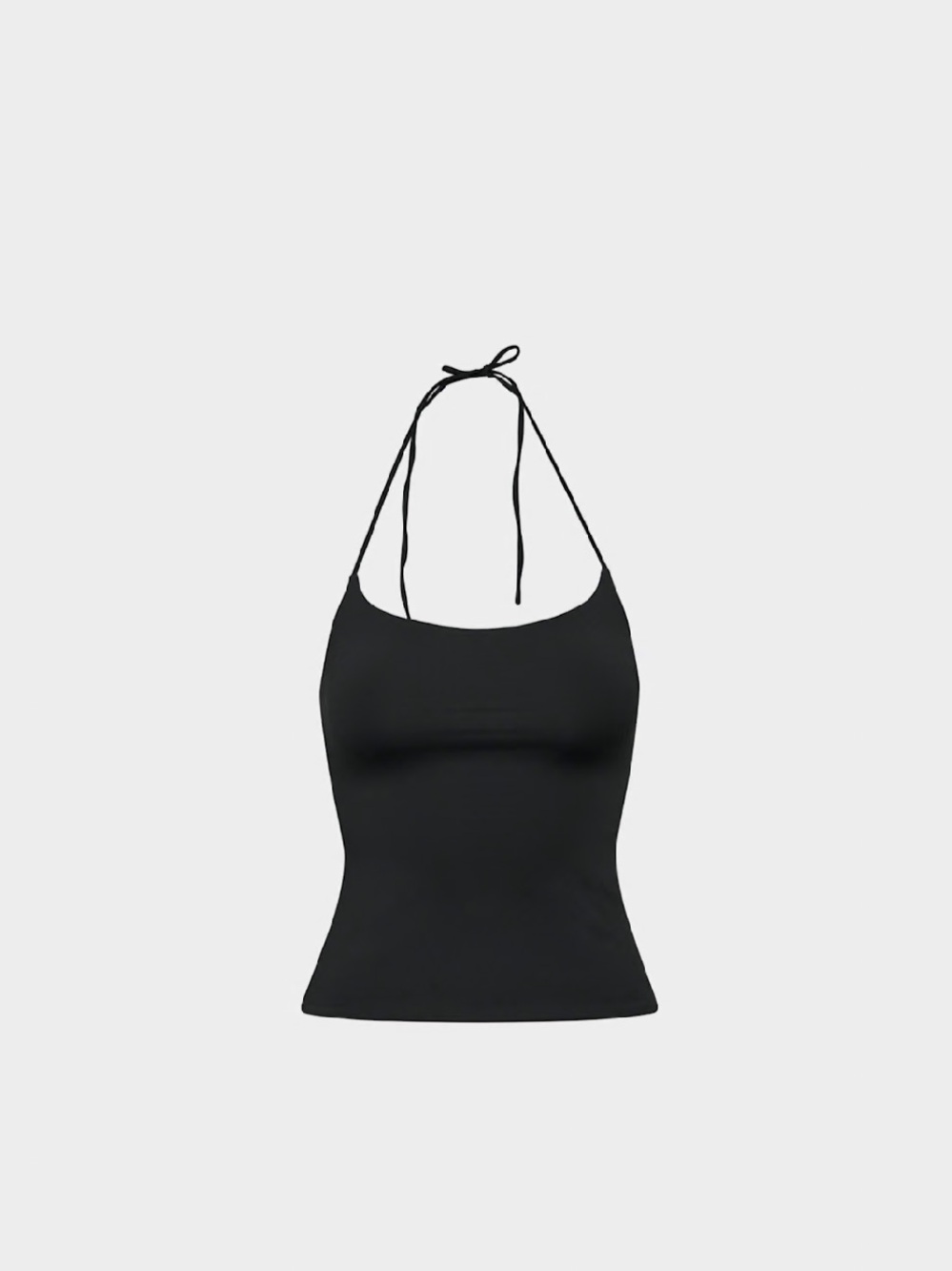 Aritzia Original Contour Grace Halter Top Black - Picture 2 of 4